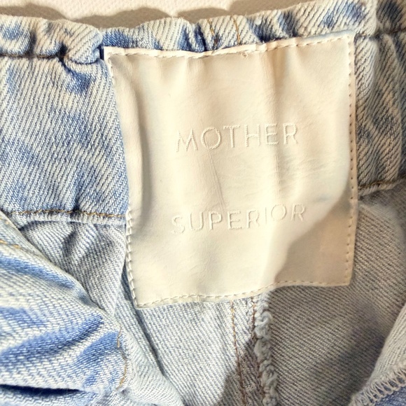 Mother Superior The Springy Ankle Elastic Waist Finale Wash High-Rise Jeans 26 - Picture 9 of 9